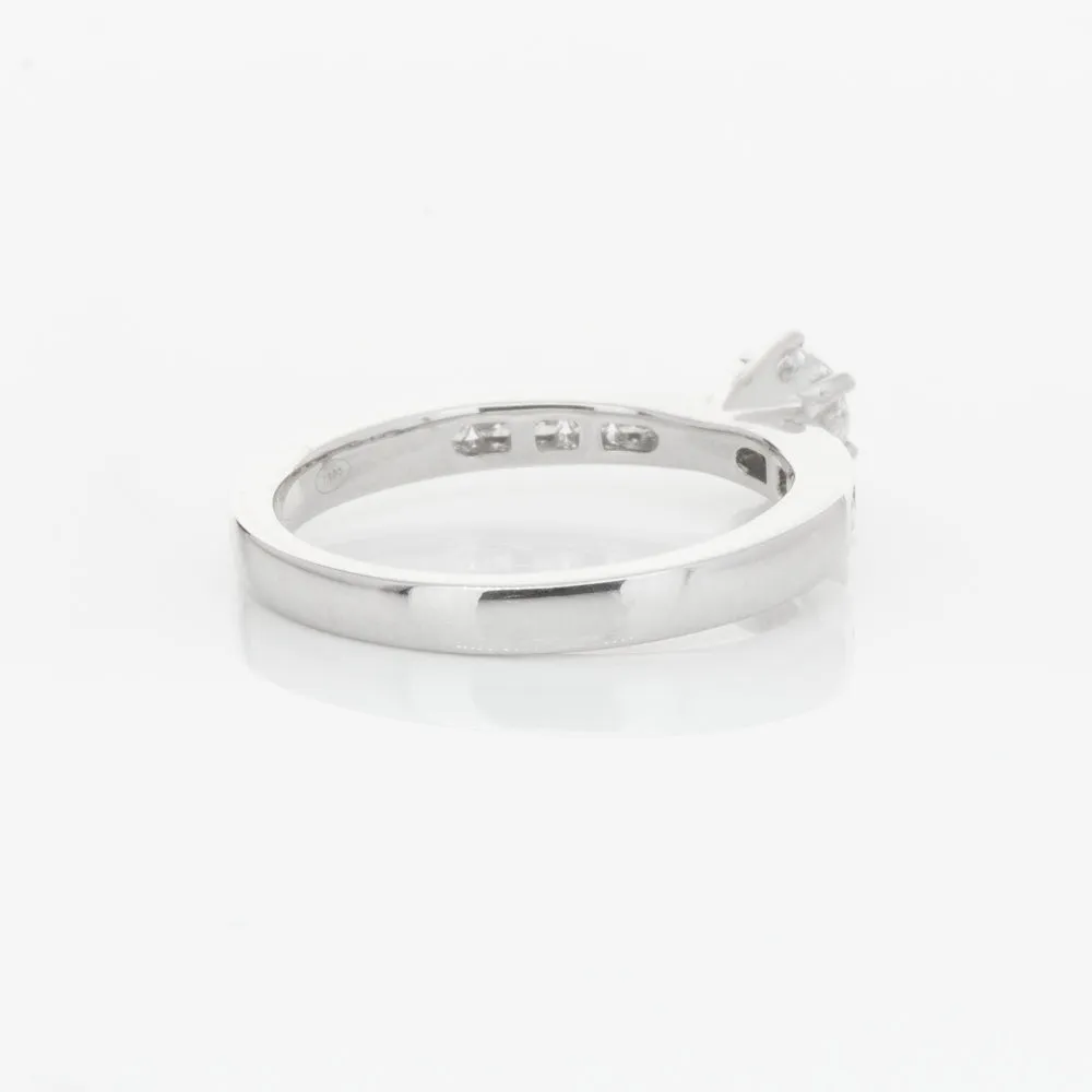18ct White Gold .51ct Diamond Avalon Ring