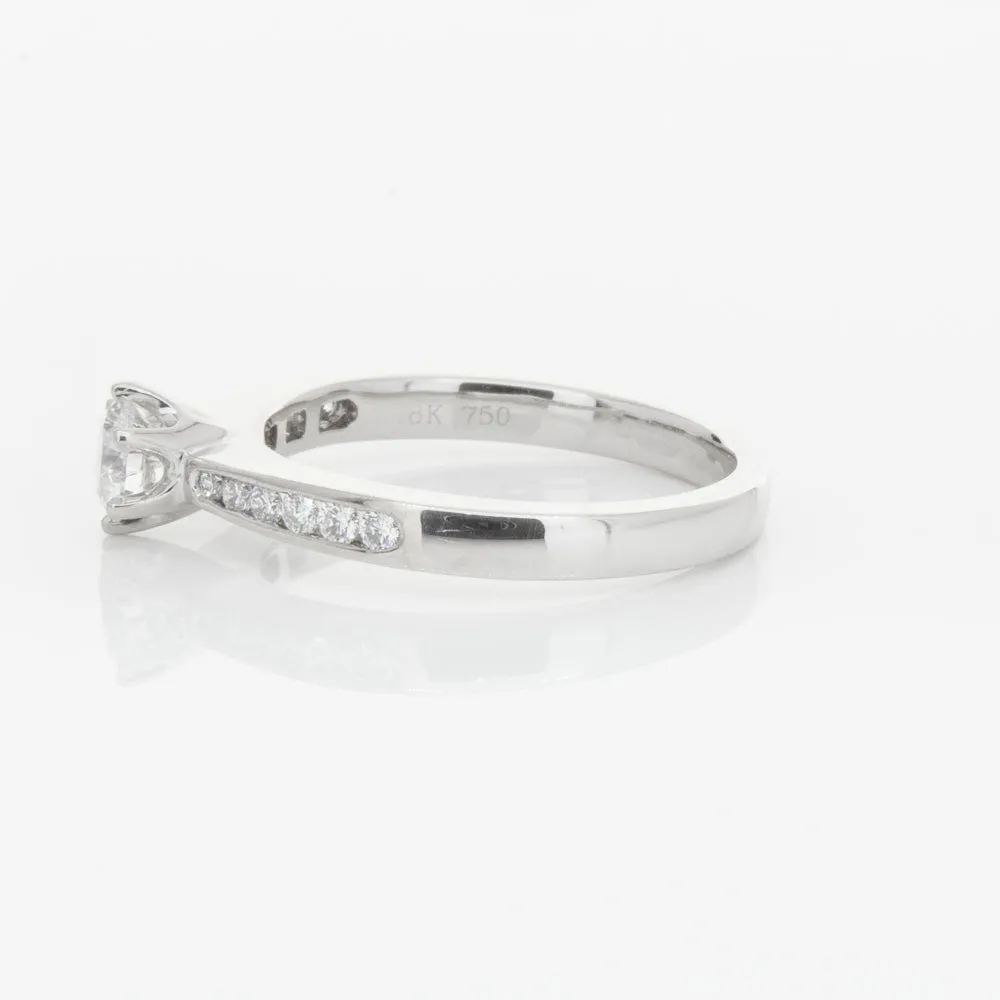 18ct White Gold .51ct Diamond Avalon Ring