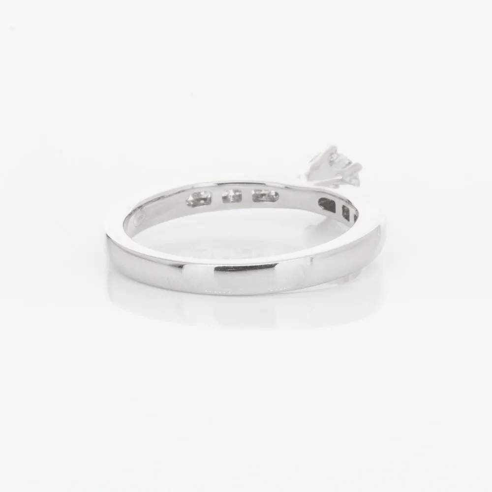 18ct White Gold .51ct Diamond Avalon Ring