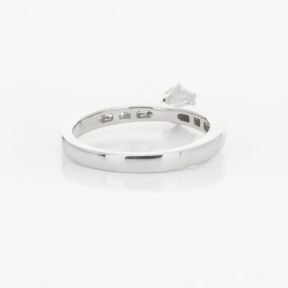 18ct White Gold .51ct Diamond Avalon Ring