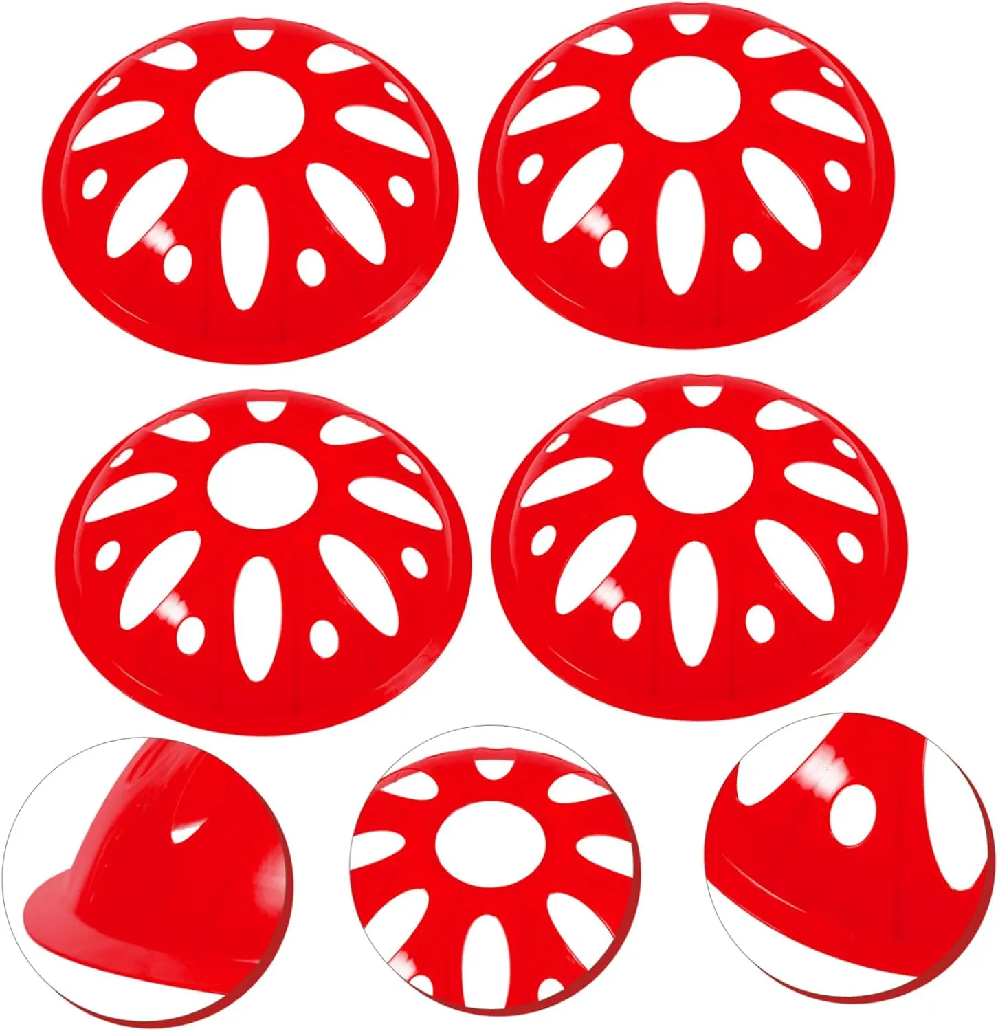 4pcs Soccer Cones for Sports Soccer Training Cone Soccer Disc Agility Training Soccer Cones Outdoor