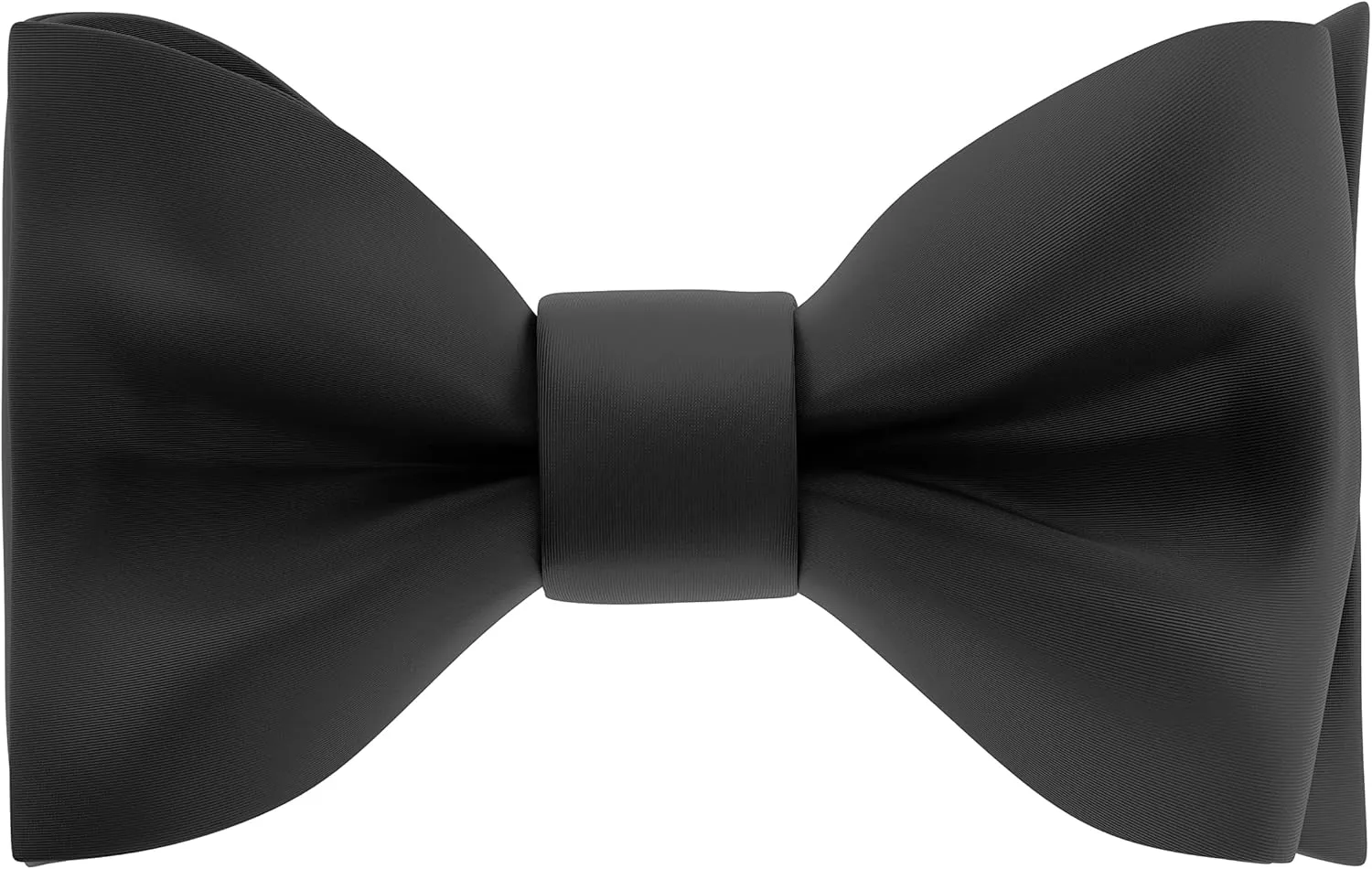 Adam Young Men's Self Tie Bow Ties Made of Sami-Glossy Satin Classic Bowtie for Tuxedo Faux Silk