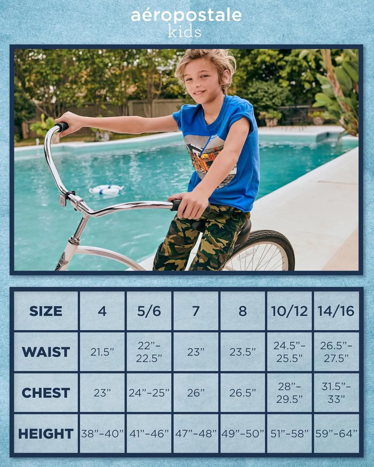 AEROPOSTALE Boys T-Shirt - Kids Basic Cotton Short Sleeve Shirt - Classic Crewneck Graphic Tee for Boys (4-16)