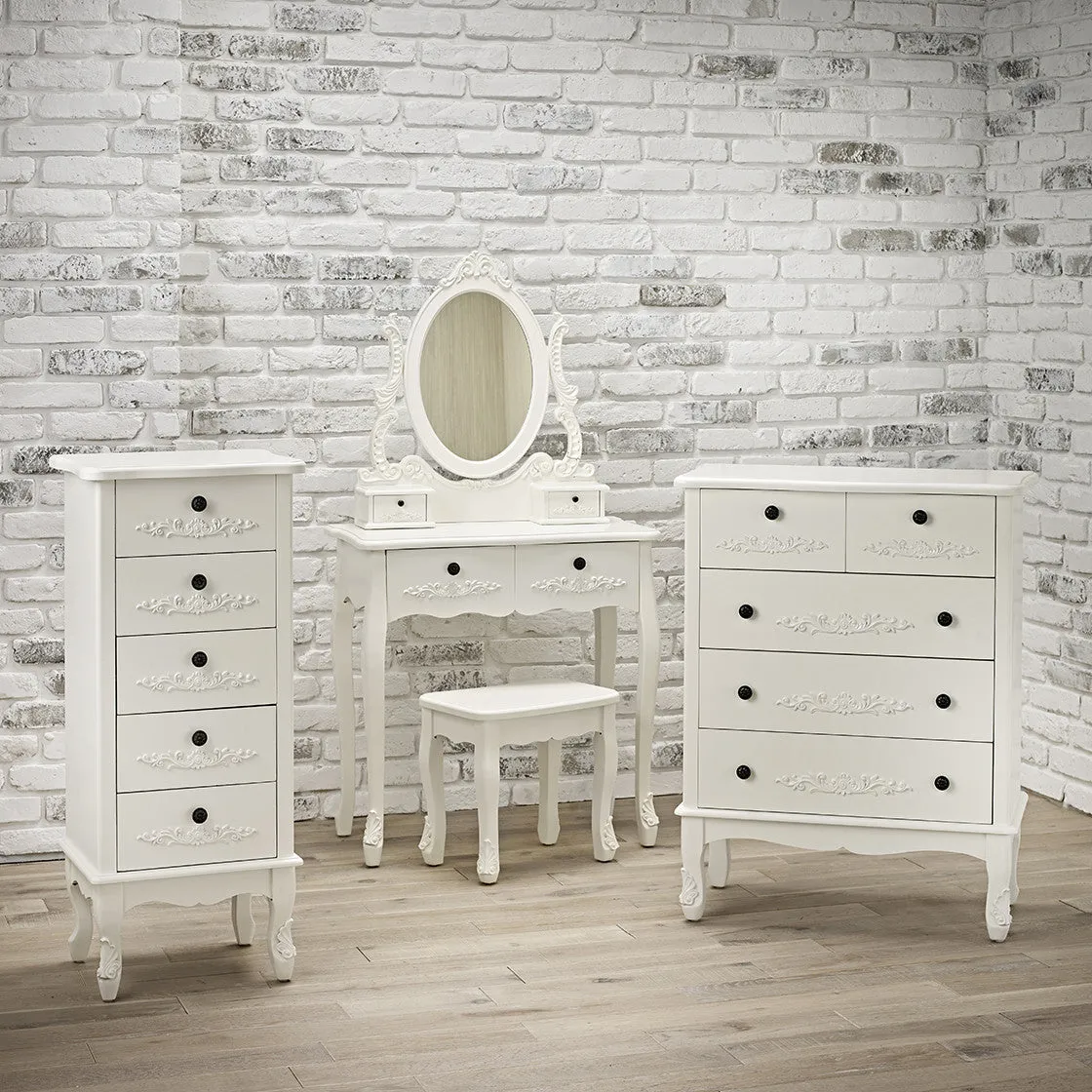 Antoinette White Dressing Table