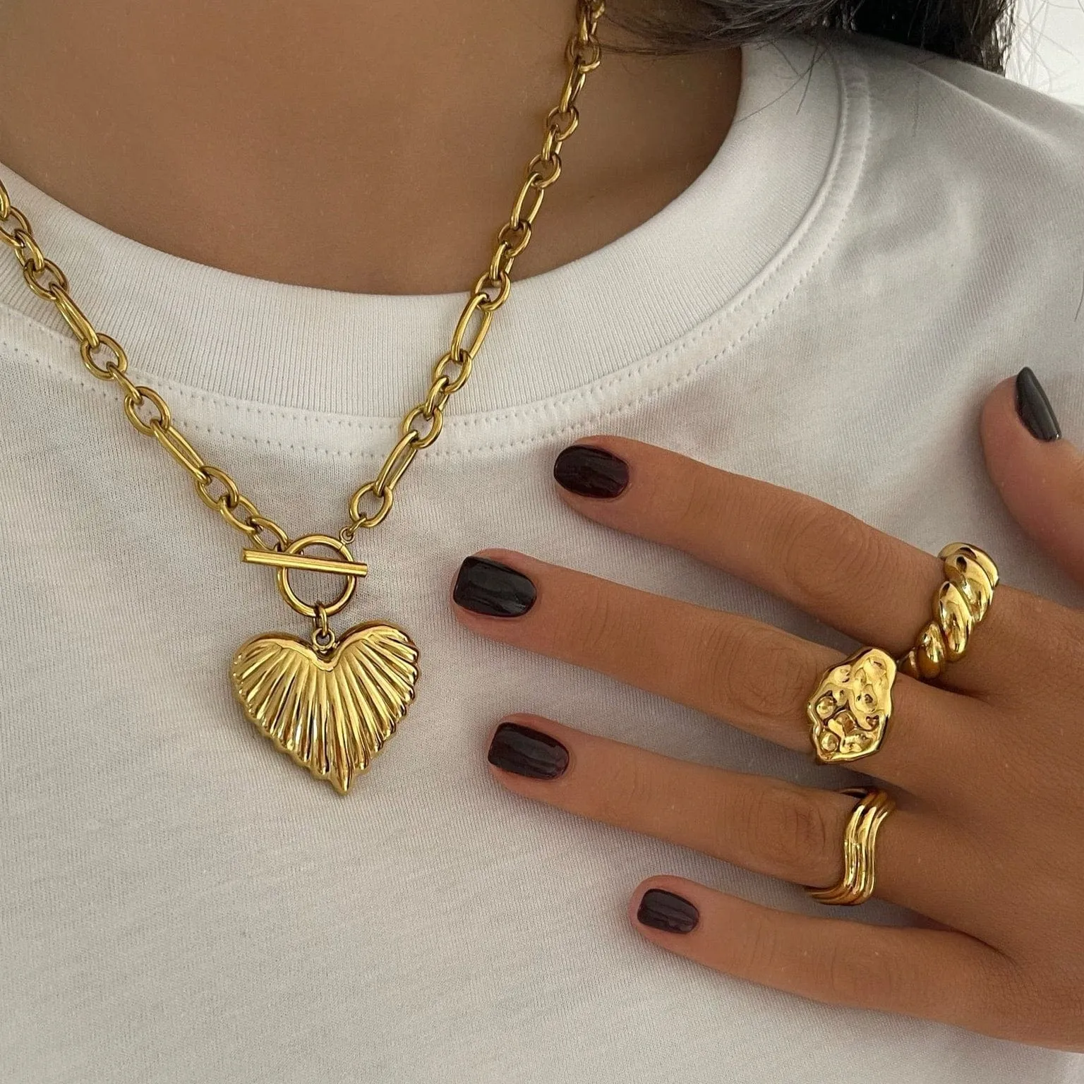 Blush TBar Necklace