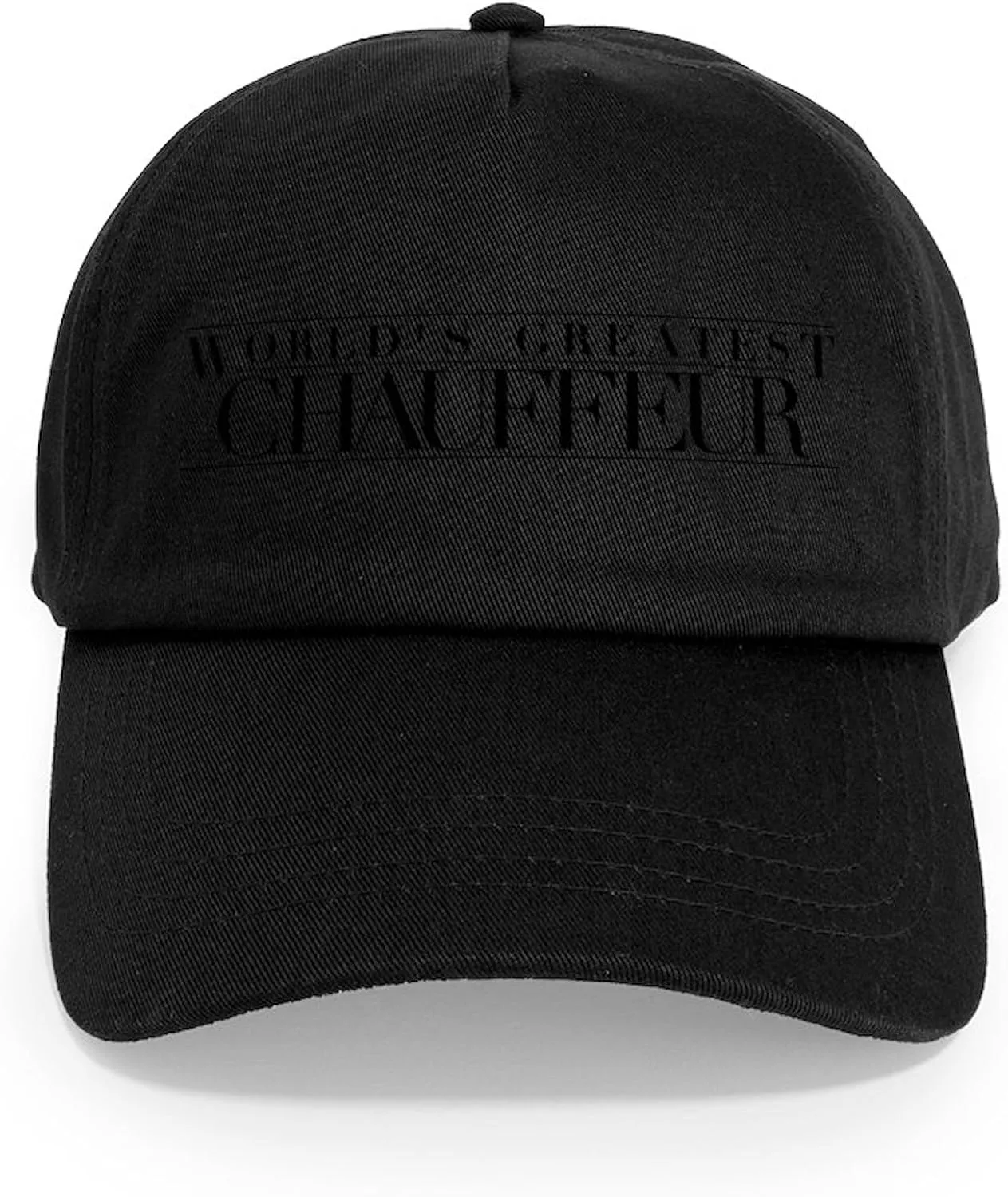 CafePress Worlds Greatest Chauffeur Adjustable Baseball Cap