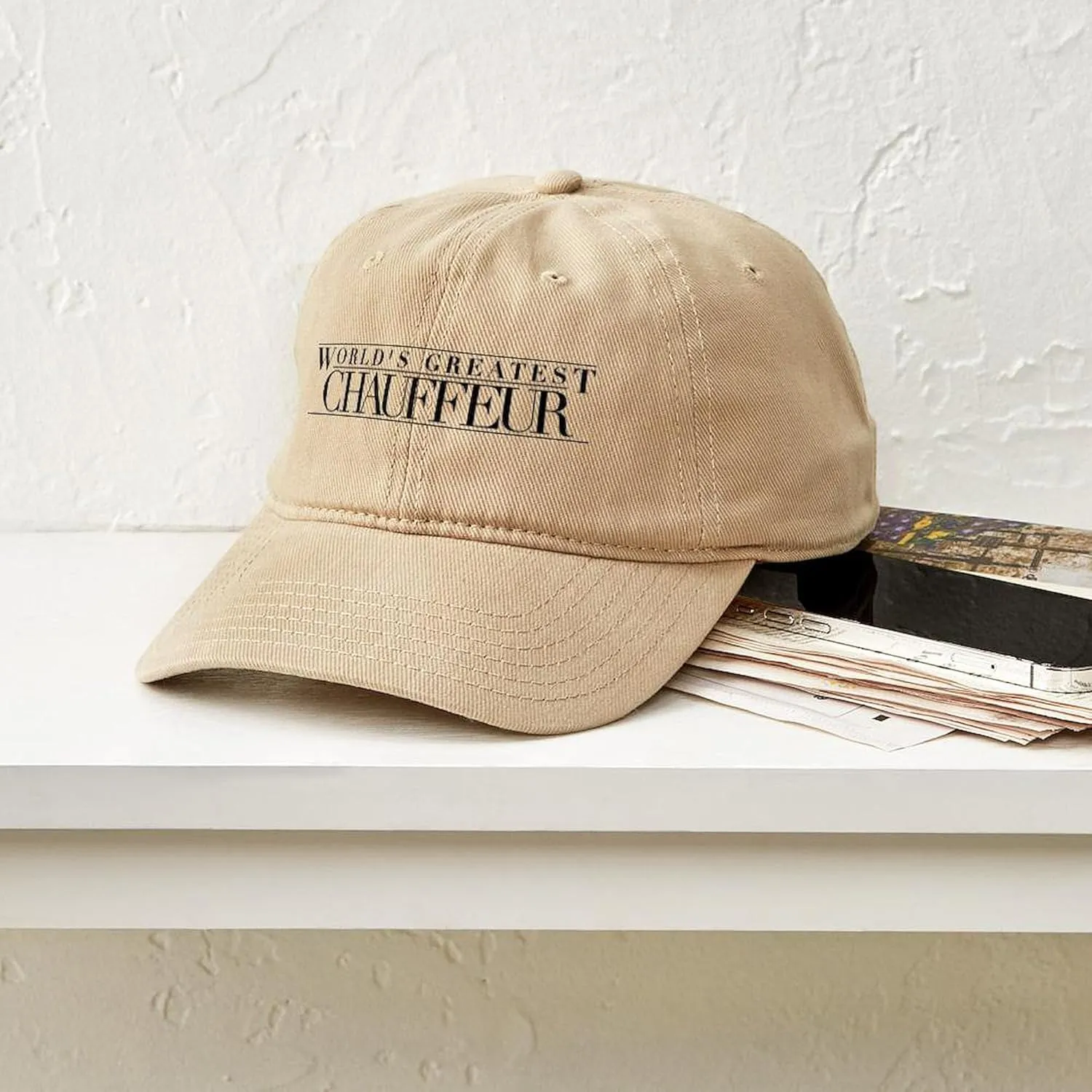 CafePress Worlds Greatest Chauffeur Adjustable Baseball Cap