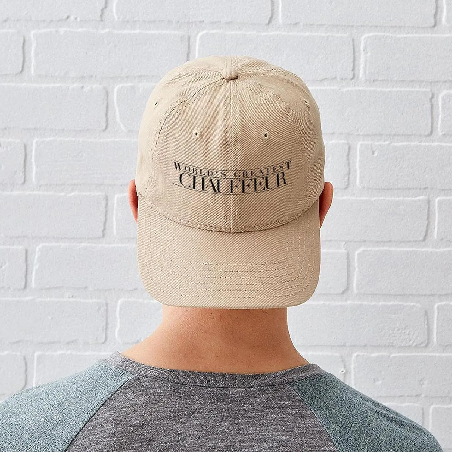 CafePress Worlds Greatest Chauffeur Adjustable Baseball Cap