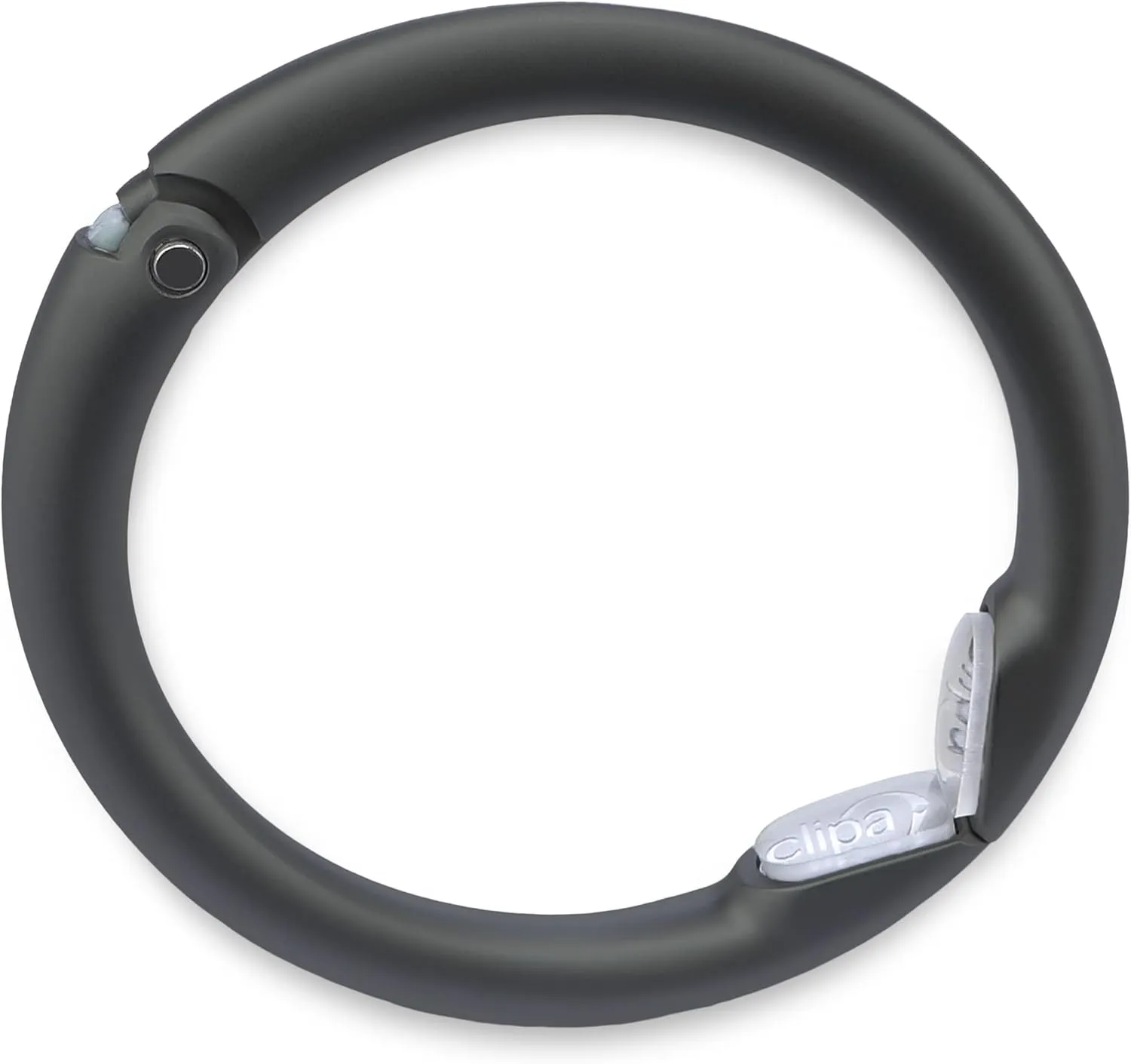 Clipa Bag Hanger - The Ring That Opens Into a Hook, Closes Automatically | Hangs Almost Anywhere in Just 1/2" of Space | Holds 33 lbs Yet Weighs Only 1.6 oz | 8 Styles | 3 yr Warranty