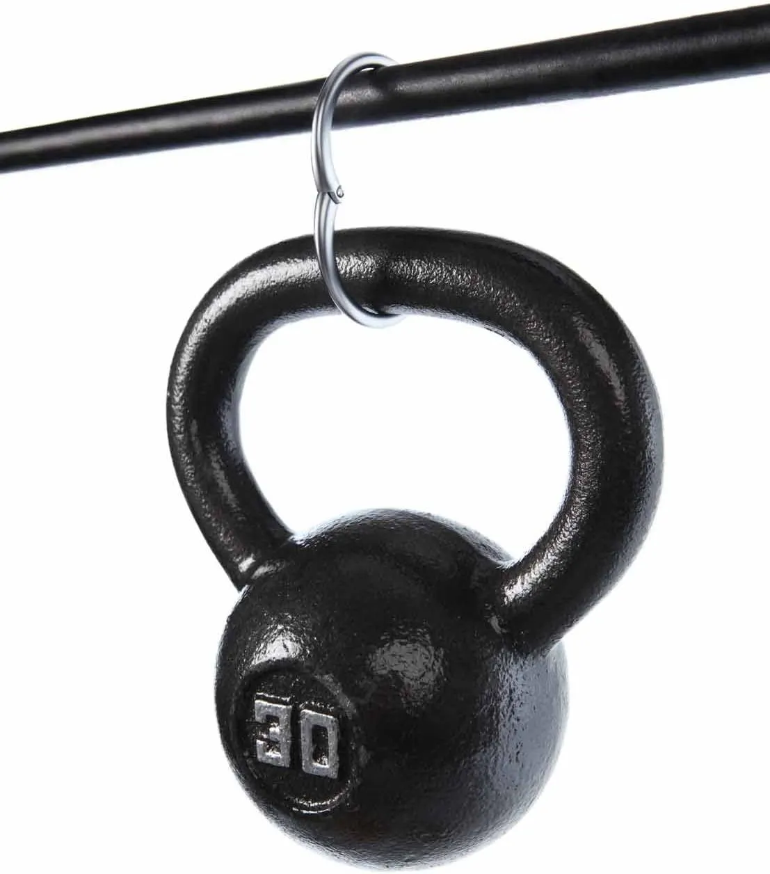 Clipa Bag Hanger - The Ring That Opens Into a Hook, Closes Automatically | Hangs Almost Anywhere in Just 1/2" of Space | Holds 33 lbs Yet Weighs Only 1.6 oz | 8 Styles | 3 yr Warranty