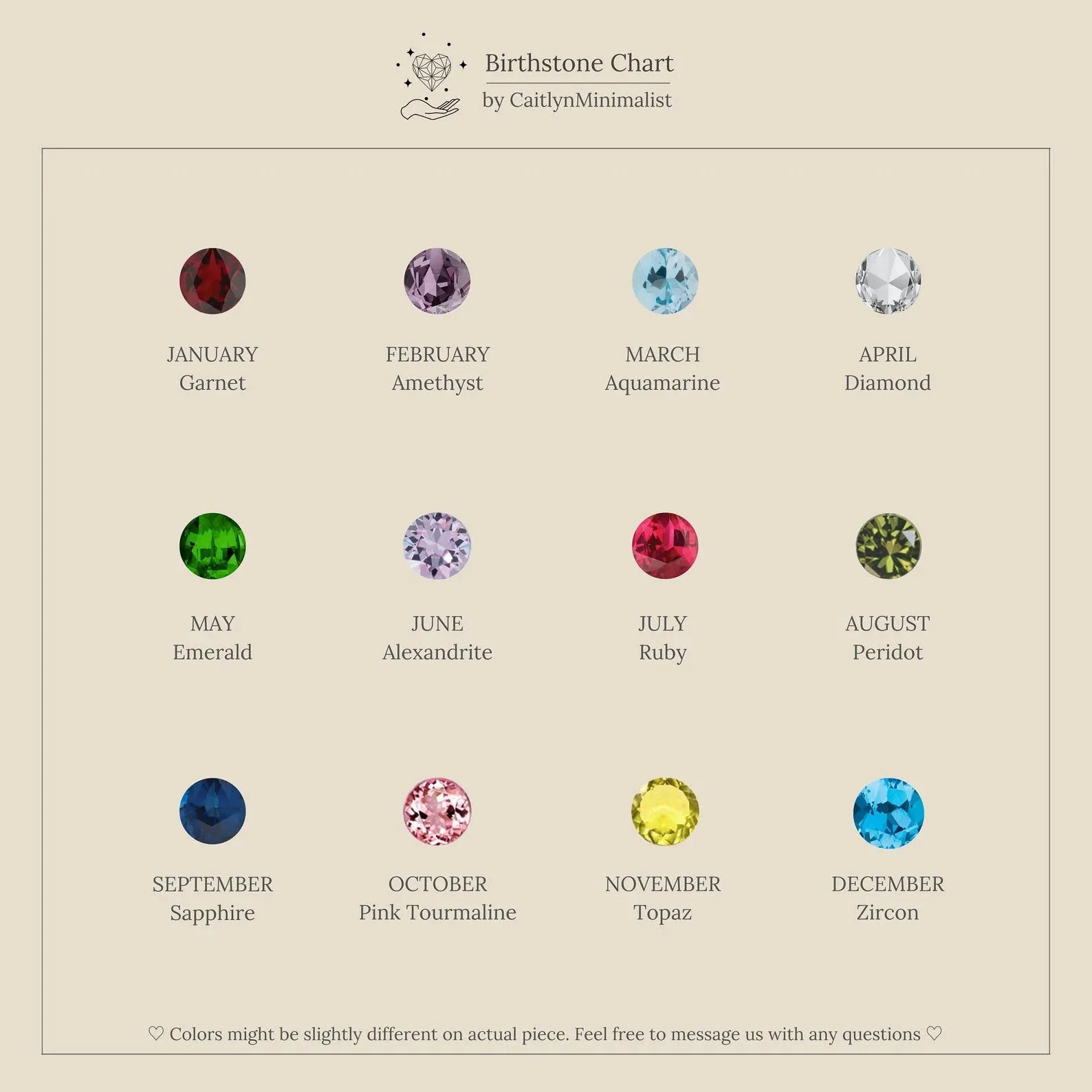 Dainty Pave Birthstone Huggies