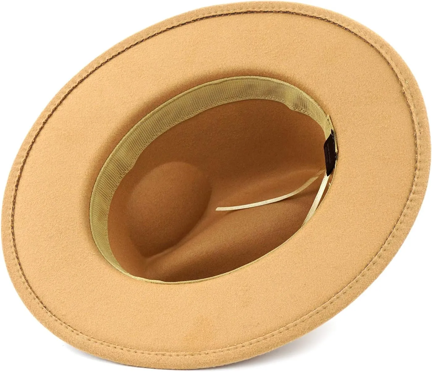 FADACHY Classic Fedora Hats for Men & Women Wide Brim Felt Hat Panama Dress Fedora Hat