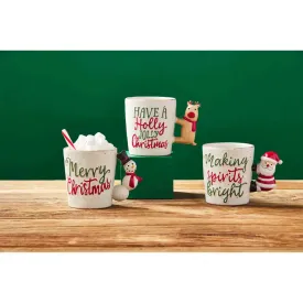FIGURAL HANDLE MUG -2 STYLES