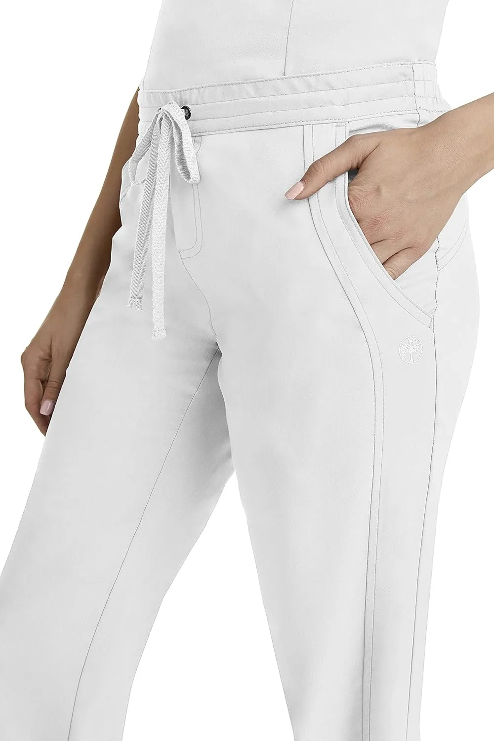 Healing Hands Taylor Women's Pants Mid Rise with 2 Pockets & Back Elastic Waistband Plus Size 9095