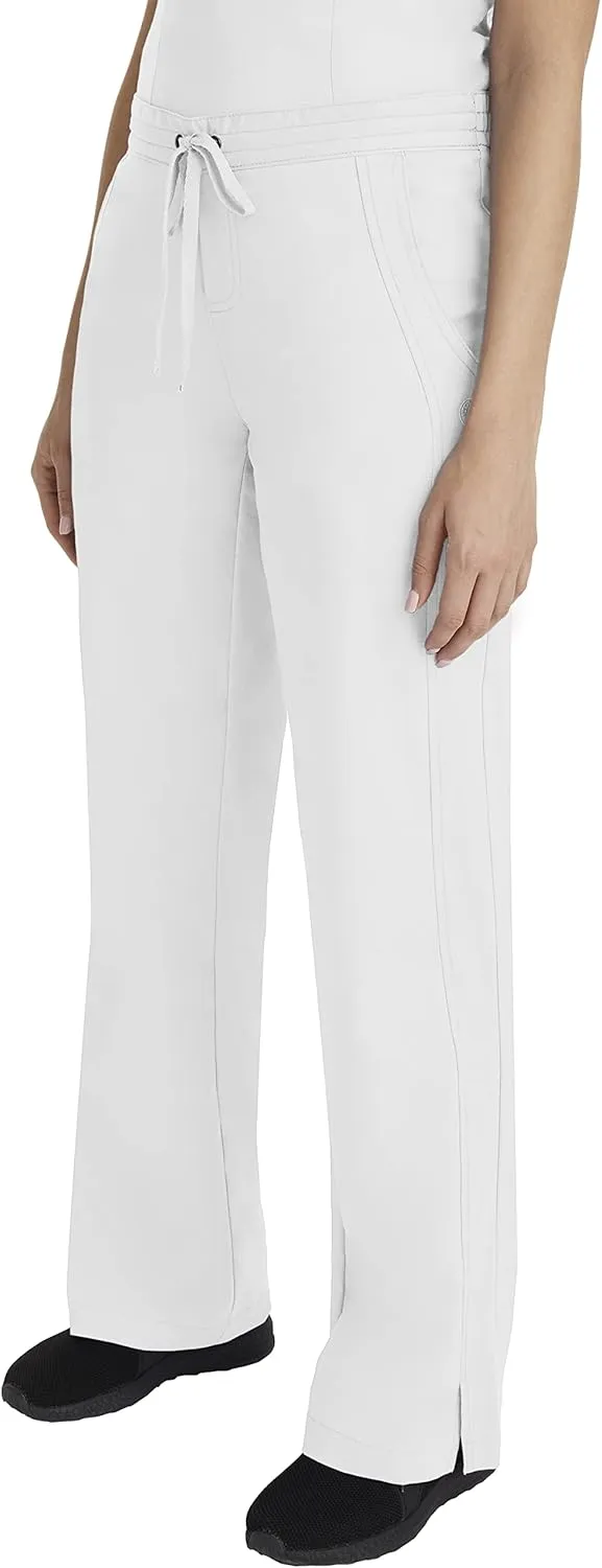 Healing Hands Taylor Women's Pants Mid Rise with 2 Pockets & Back Elastic Waistband Plus Size 9095