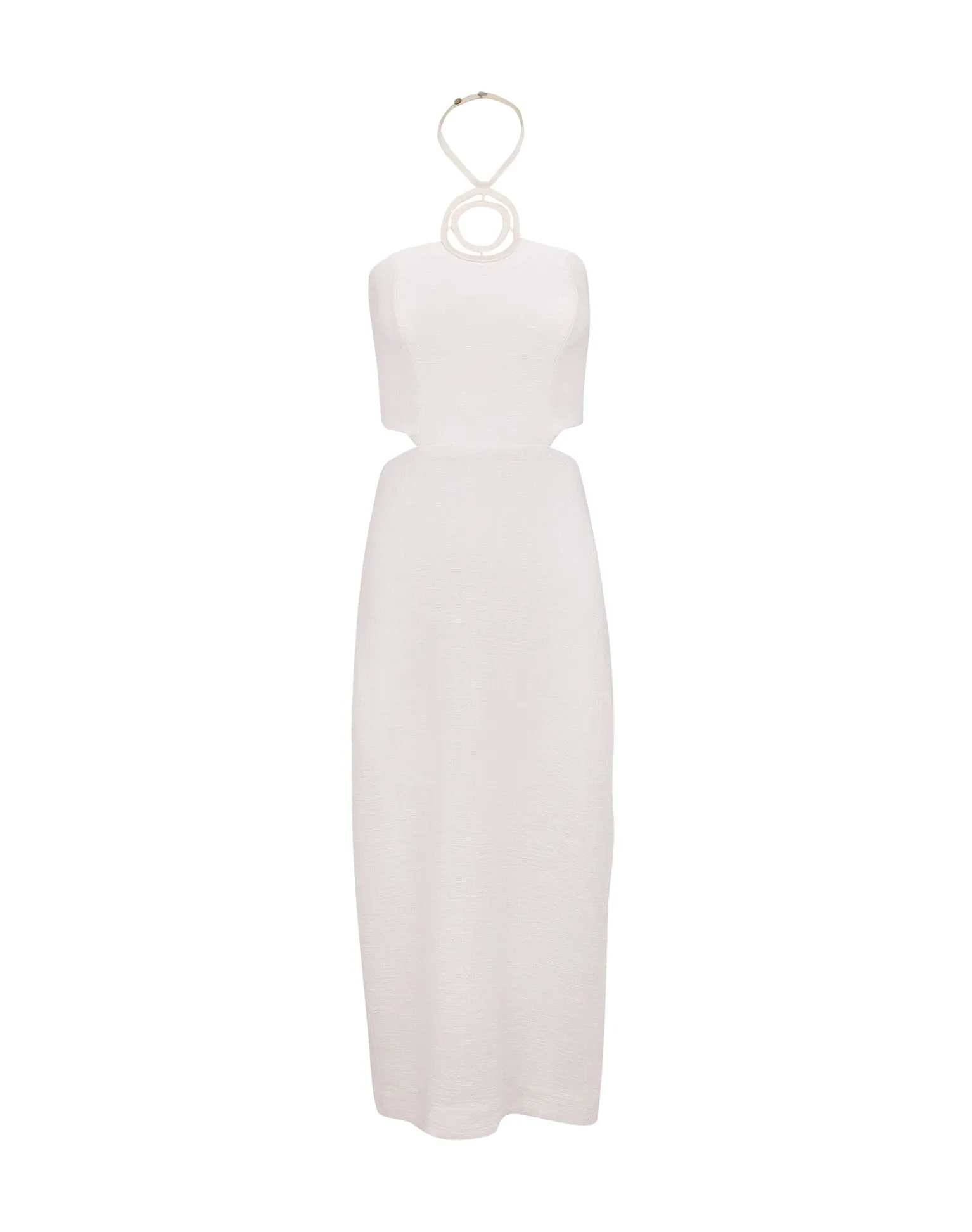 Jane Long Dress - Off White