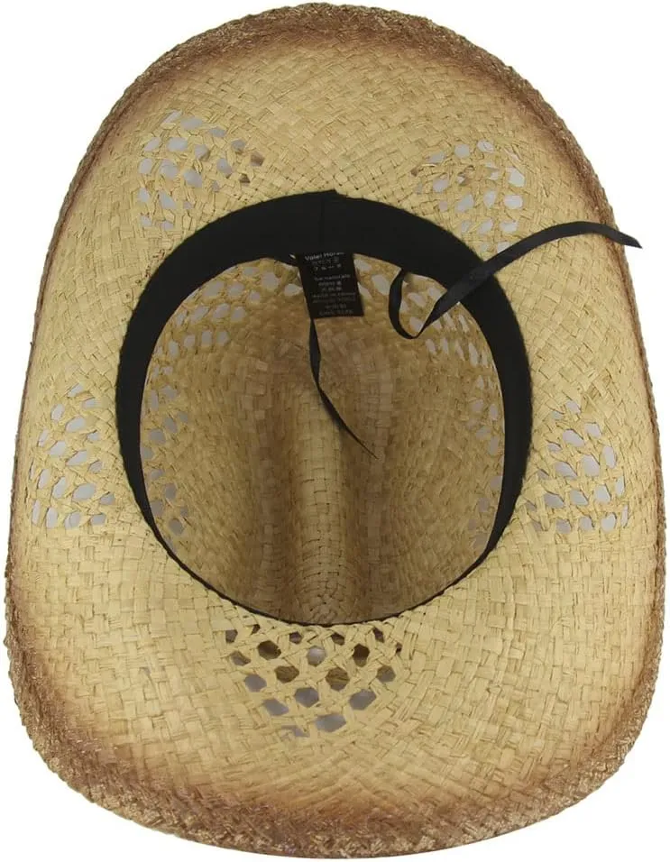 Men's & Women's Western Style Cowboy/Cowgirl Straw Hat