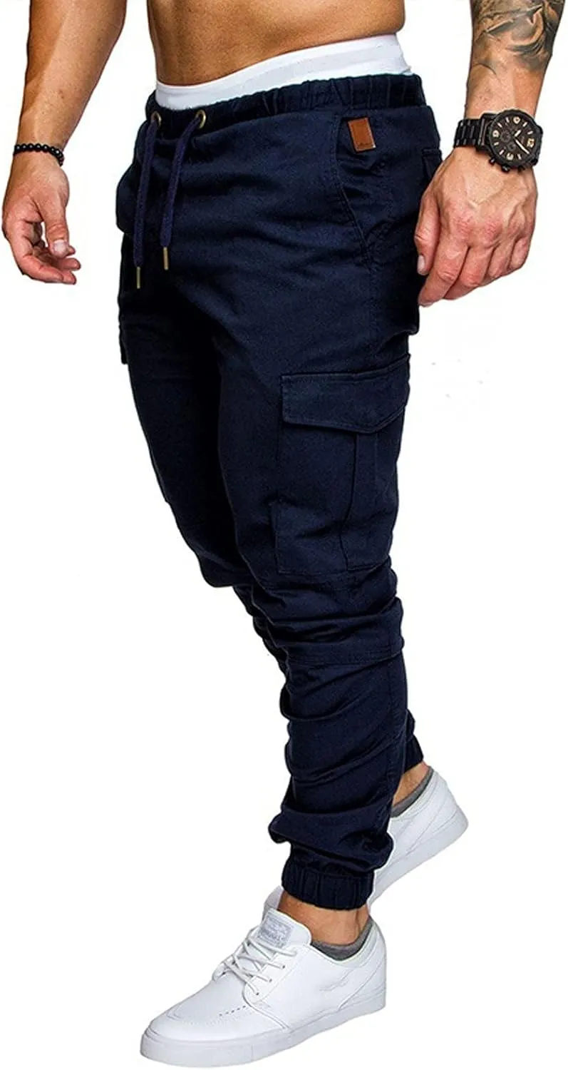 Men's Pants Mens Casual Pants Sports Casual Jogging Trousers Lightweight Hiking Work Pants Outdoor Pant