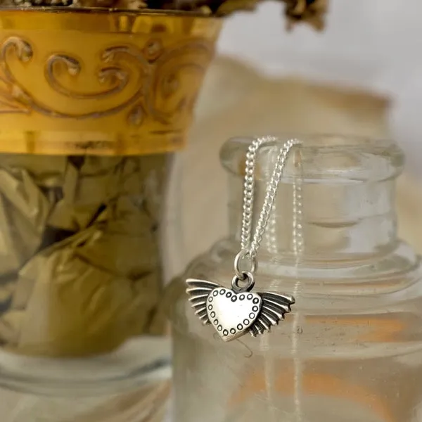Silver Winged Heart by Joy Everley