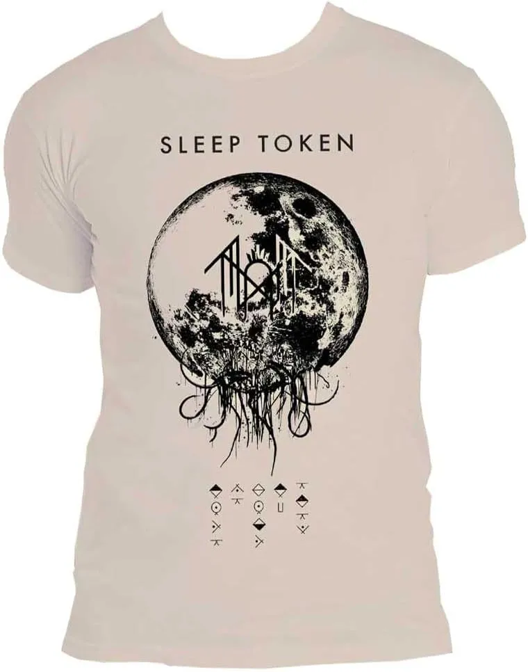 Sleep Token Take Me Back to Eden Band Logo T-Shirt Beige