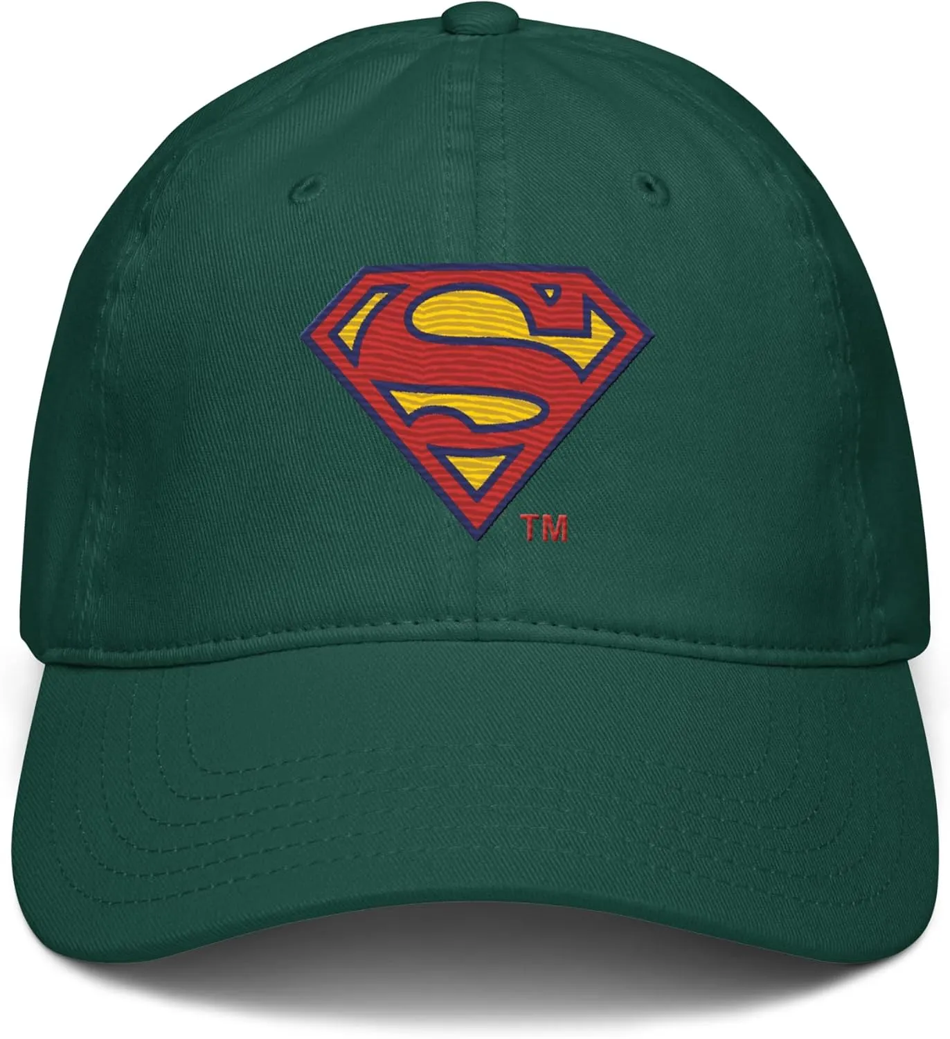 Superman Classic Chest Logo Adjustable Baseball Hat