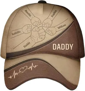WANDER PRINTS Custom for Grandpa Dad - Personalized Classic Cap