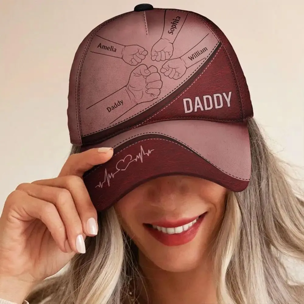 WANDER PRINTS Custom for Grandpa Dad - Personalized Classic Cap