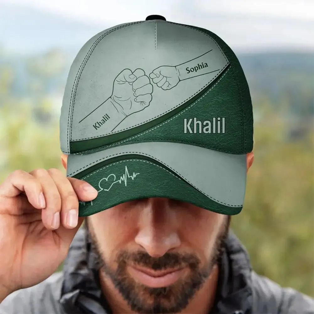 WANDER PRINTS Custom for Grandpa Dad - Personalized Classic Cap